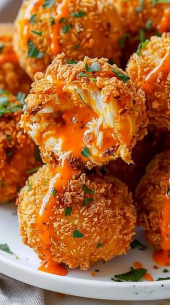 Easy Buffalo Chicken Bombs Everyone Loves