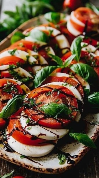 Christmas Caprese Salad