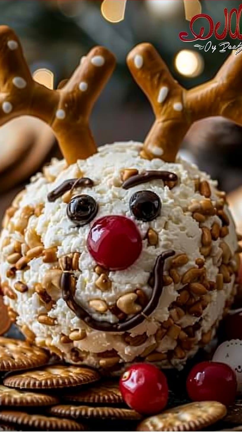 Reindeer Cheese Ball: Creamy, Festive, Oh-So-Delicious!