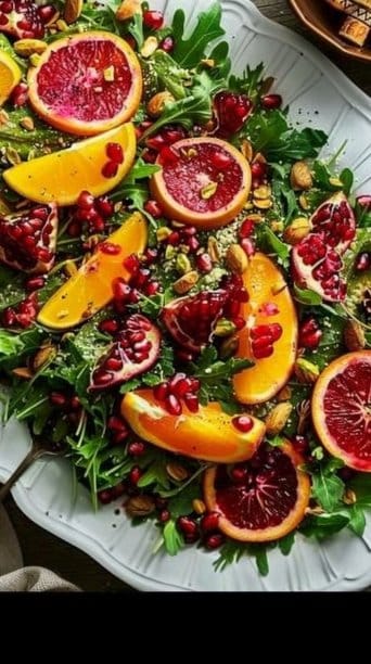 Pomegranate Pistachio Christmas Salad