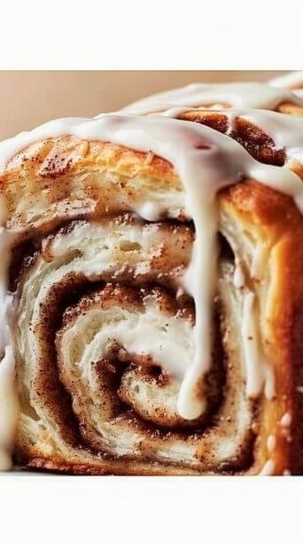 Cinnamon Roll Loaf with Cream Cheese Frosting