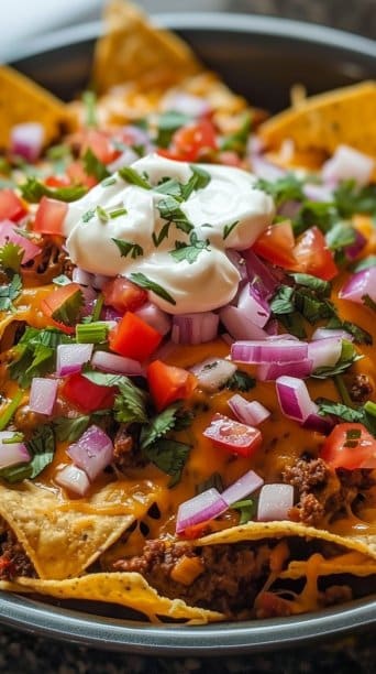 Air Fryer Nachos