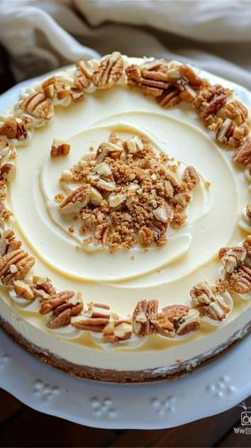 Carrot Cake Cheesecake with Creamy Topping: A Dreamy Dessert for Every Occasion