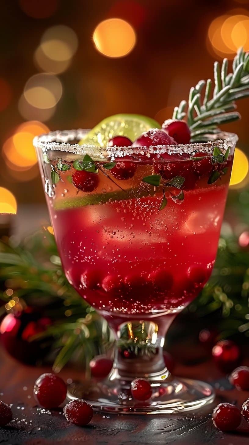 Christmas Cocktails Get A Refresh With The Mistletoe Margarita