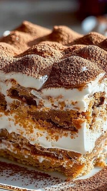Easy Gingerbread Tiramisu