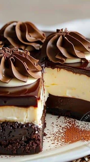 Brownie Cheesecake – The Ultimate Dessert Mashup