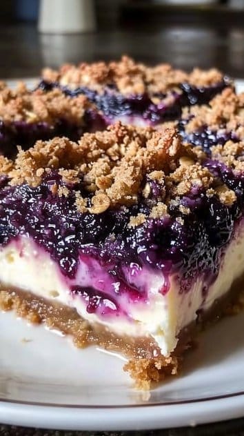 Blueberry Crisp Cheesecake Bars: The Ultimate Dessert Recipe