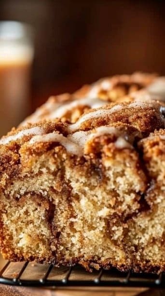 Eggnog Snickerdoodle Loaf