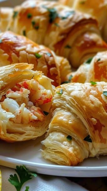 Crab-Stuffed Crescent Rolls: Buttery, Flaky Seafood Appetizer Perfection