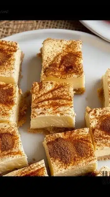 Heavenly Crescent Roll Cheesecake Bars with cream cheese filling