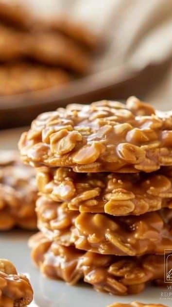 Easy Peanut Butter No Bake Cookies