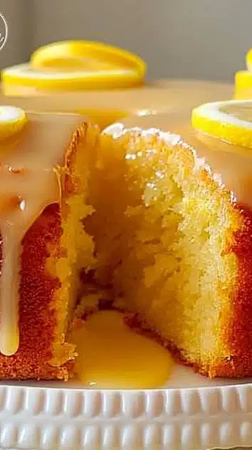 Delicious lemon cake from the Pioneer Woman's easy recipe, perfect for any occasion.