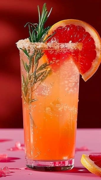 Citrusy Paloma Cocktail