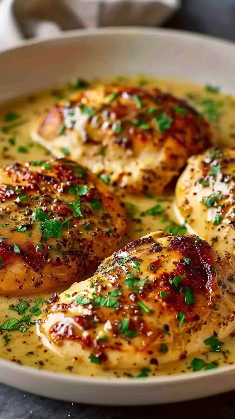 Mary Berry's Dijon Chicken recipe, a flavorful and easy dinner dish.
