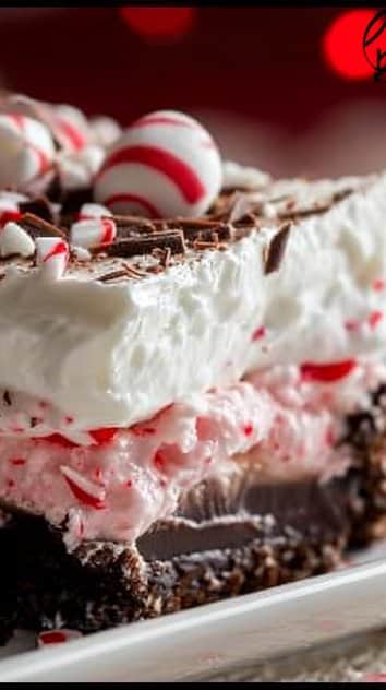 Chocolate Peppermint Lasagna Dessert