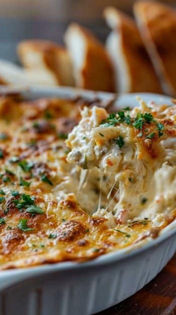 Creamy Banana Pepper Chicken Dip