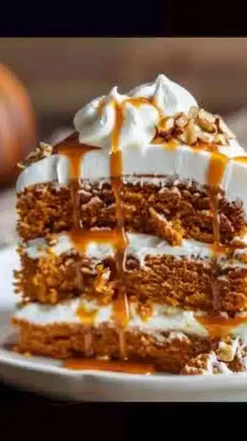 Pumpkin Better Than Sex Cake, a delicious fall dessert that delights the senses.