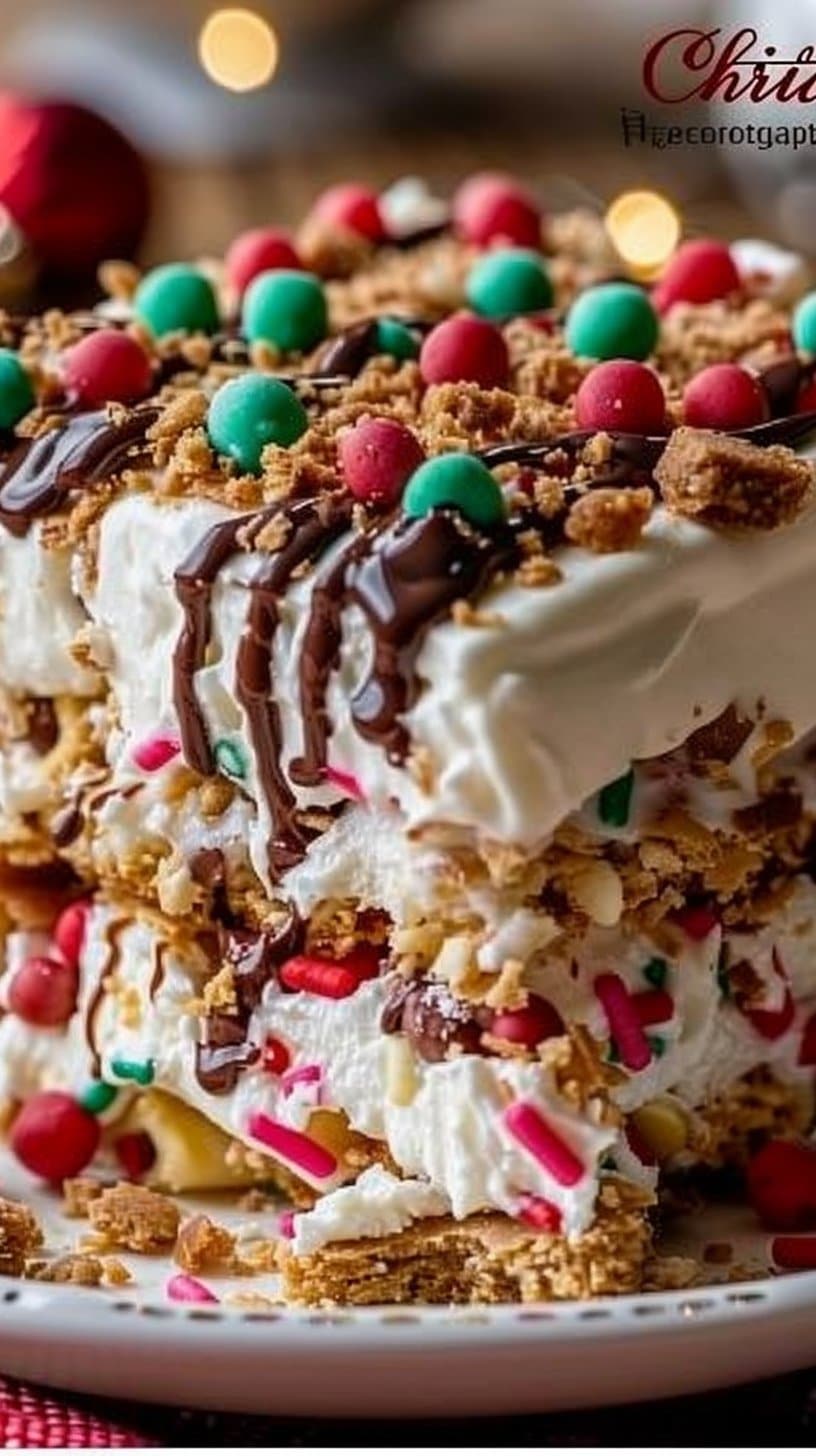 Christmas Cookie Lasagna Recipe