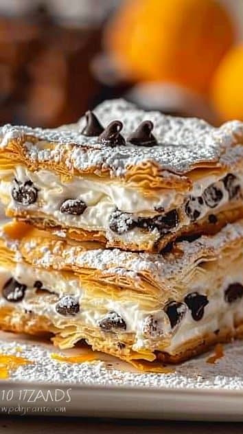 Classic Cannoli Squares