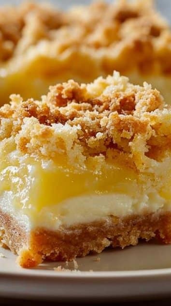 Lemon Cream Cheese Dump Cake