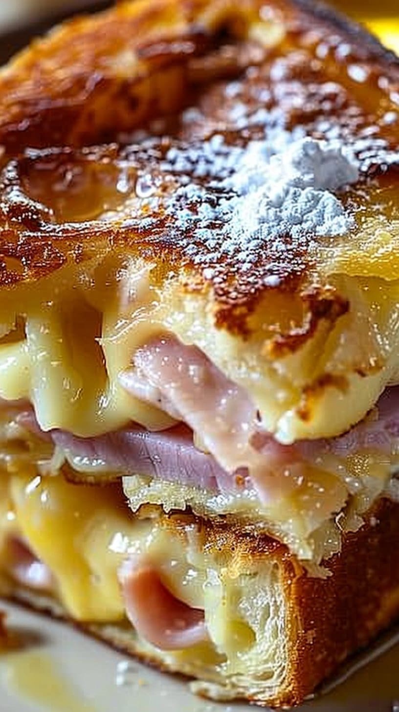 Monte Cristo Breakfast Casserole