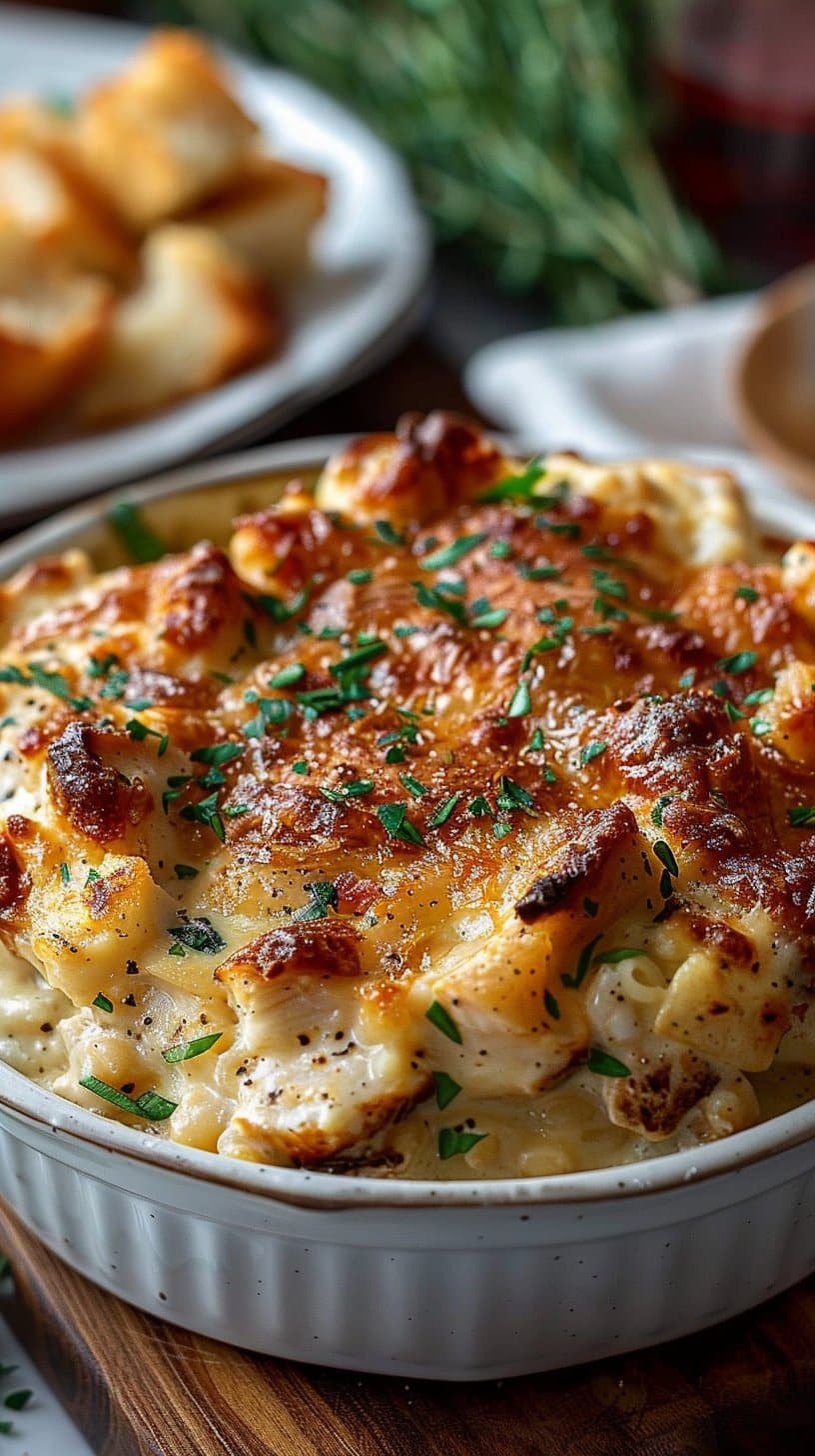 Creamy Neiman Marcus Chicken Casserole