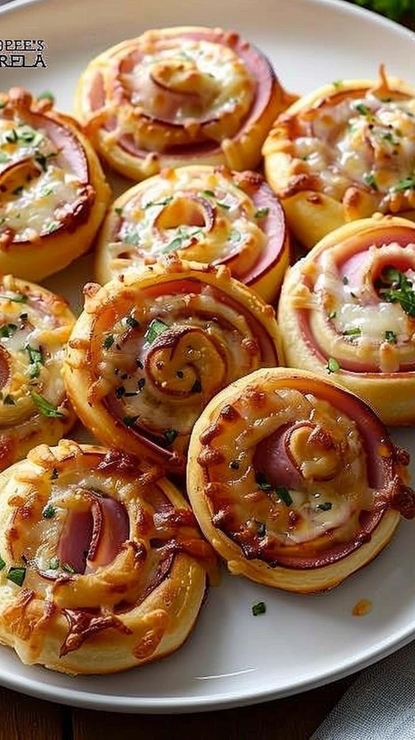 Hot Ham And Cheese Pinwheels A Crowd Pleasing Spiral Of Flavor