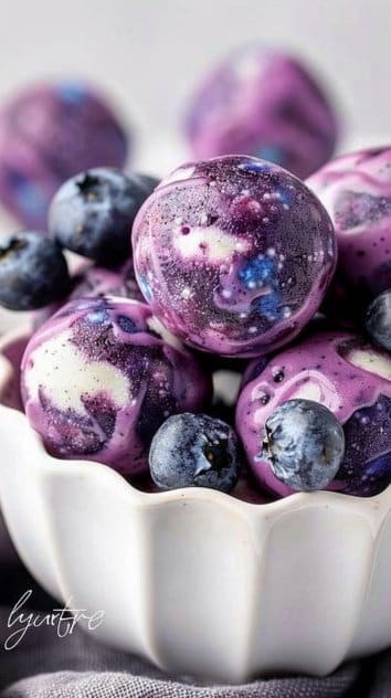 Guilt-Free Blueberry Cheesecake Protein Bites | High-Protein