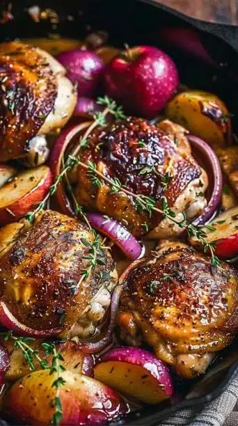 Autumn Harvest Chicken Skillet: Cozy Comfort in Every Bite