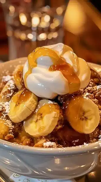 Bananas Foster Cobbler