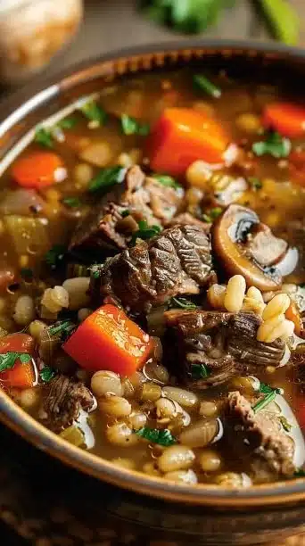 Beef Barley Soup