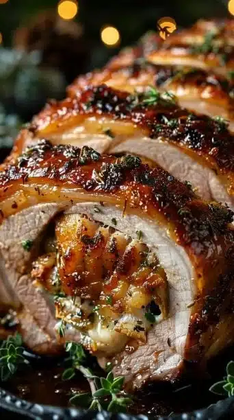 Best Christmas Stuffed Pork Tenderloin
