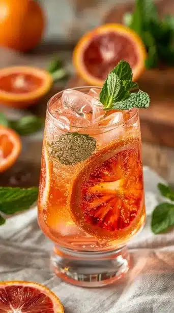Blood Orange Spritz