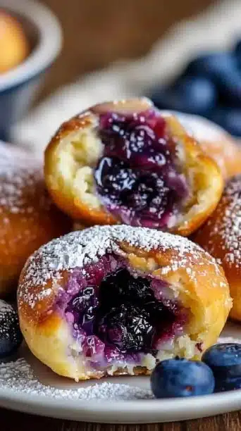 Blueberry Pie Bombs