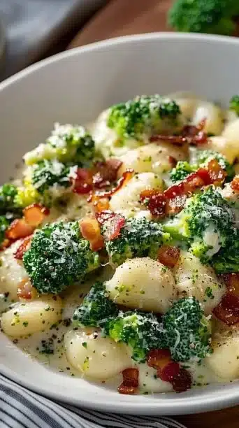 Boursin Bacon Broccoli Gnocchi: Creamy Comfort Food with a Gourmet Twist