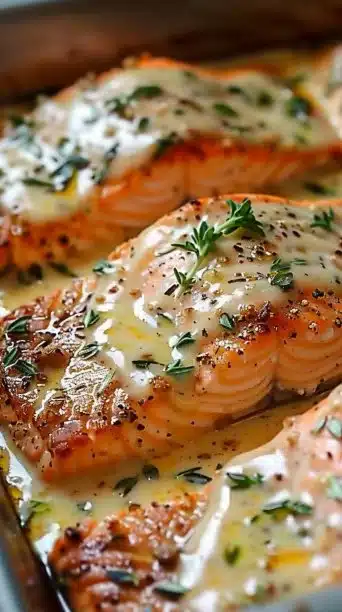 Boursin Baked Salmon