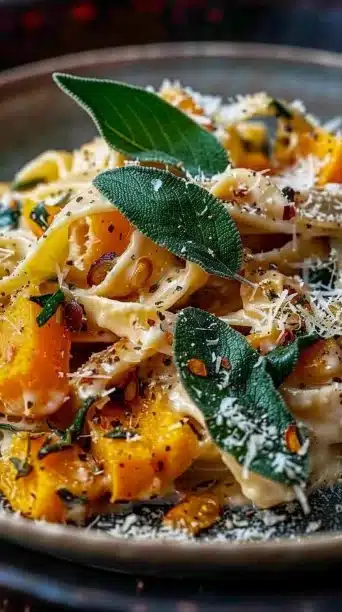 Butternut Squash and Sage Pasta: A Creamy, Cozy Bowl of Comfort