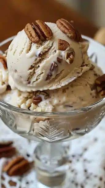 Buttery Pecan Ice Cream