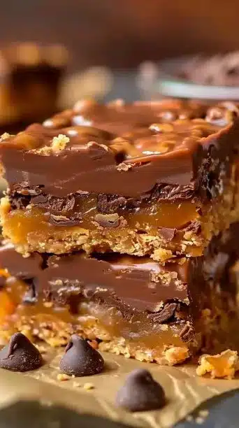Cake Mix Toffee Bars