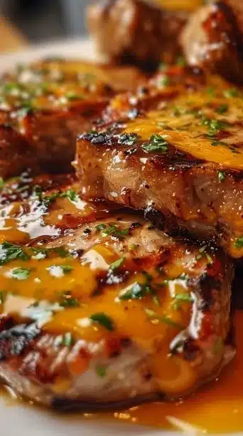 Cheddar Ranch Beef Chops