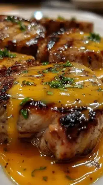 Cheddar Ranch Beef Chops