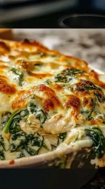 Chicken And Spinach Casserole With Cream Cheese