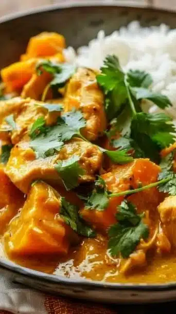 Chicken and Sweet Potato Curry