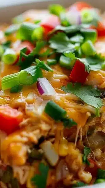 Chicken Burrito Casserole