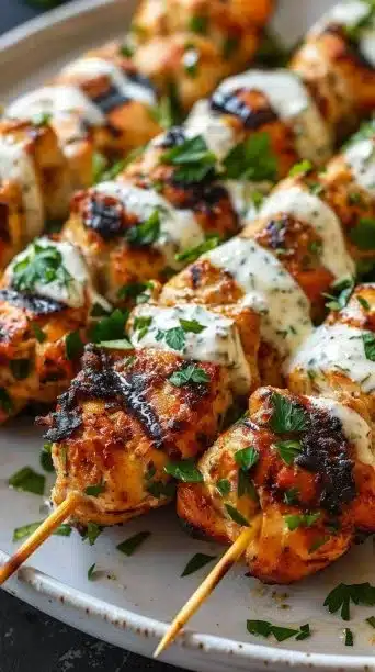 Chicken Kofta With Garlic Yogurt Sauce Recipe A Must Try