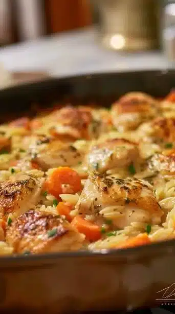Chicken Pot Pie Orzo: A Comfort Food Classic with a Twist