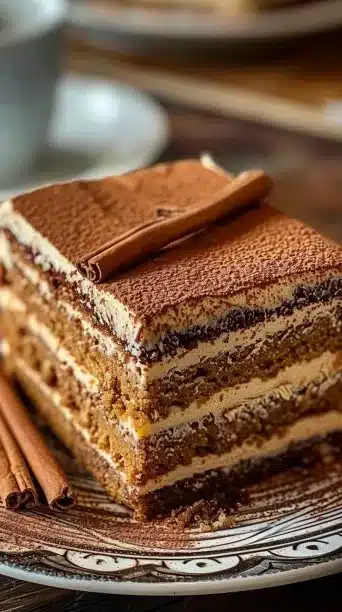 Cinnamon Depression Cake