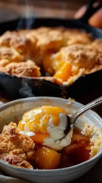 Classic Southern Peach Cobbler