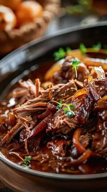 Comforting French Onion Pot Roast