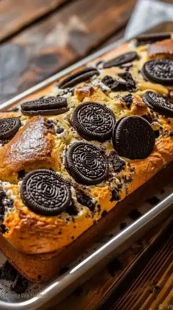 Cookies and Cream Oreo Bread